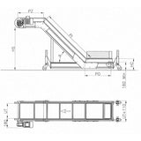 Inclined/Horizontal/Top Conveyor with PP/PA Modular Plastic Belt - Plastics Solutions USA